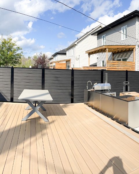 clôture à Saint-Hubert