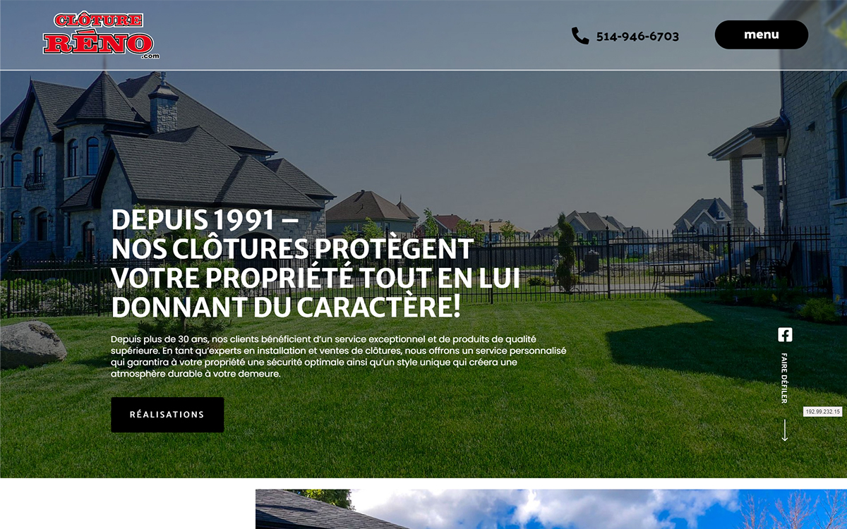 Clôture Réno photo 8